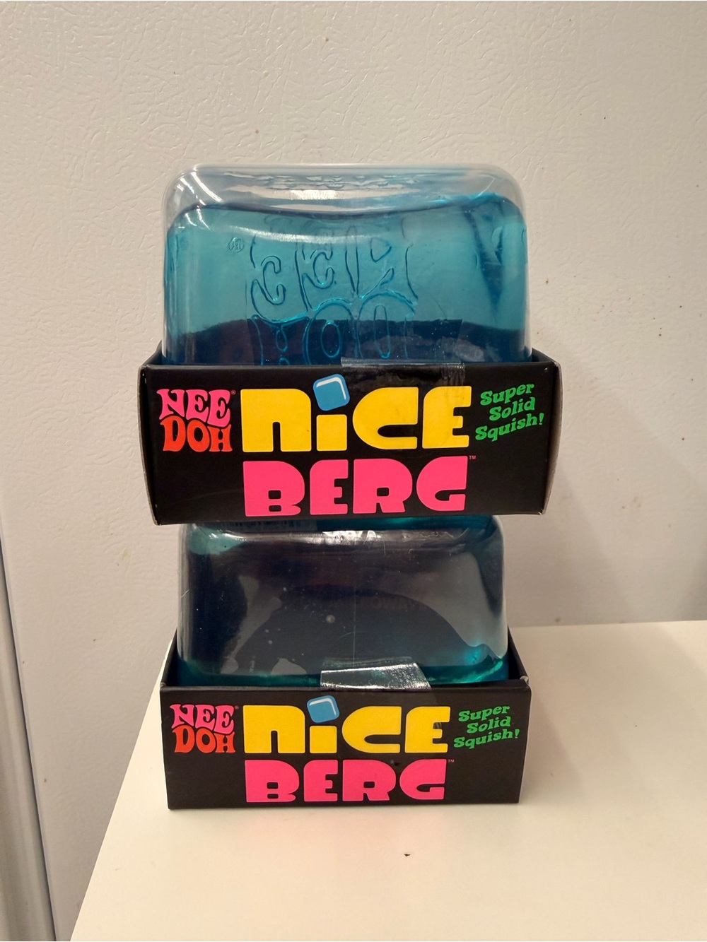 NEE DOH Nice Berg Squishy Toy - Blue